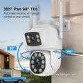 O-KAM Pro Outdoor 6MP Dual Lens Wireless PTZ CCTV Camera with 4K Supervisory Tracking